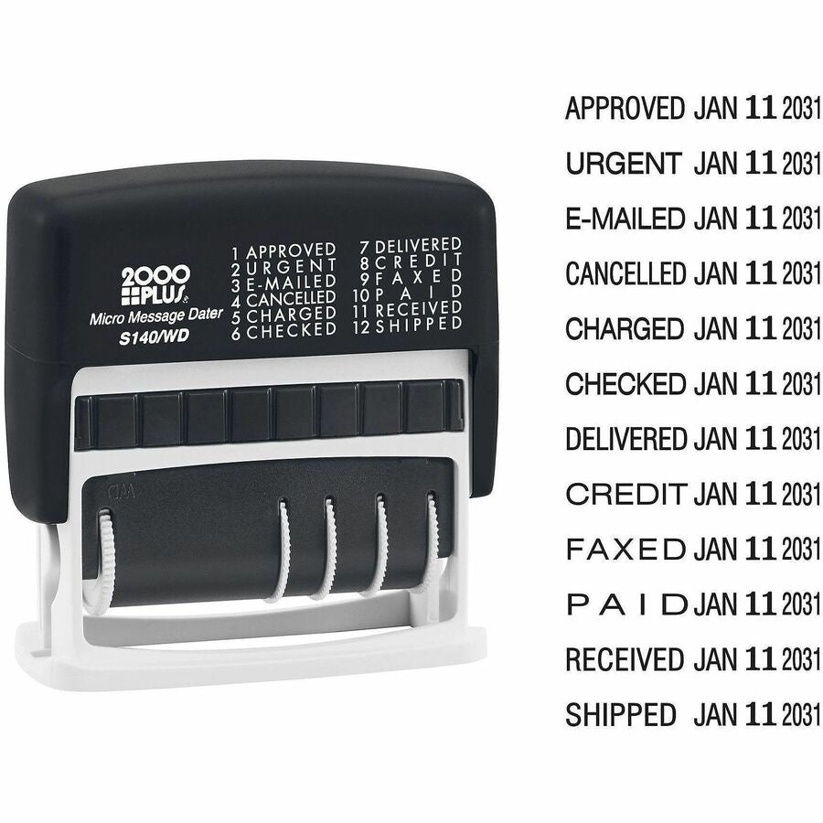 COSCO 2000 Plus Micro Message 6-year Dater Stamp