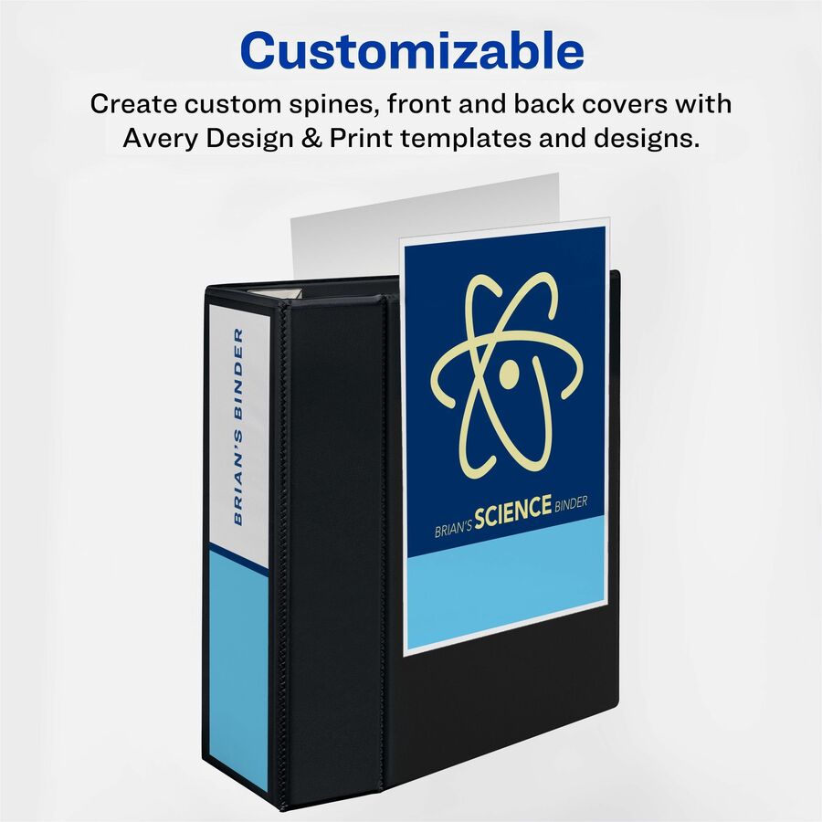 Avery® Heavy-Duty View Binders with One Touch EZD Rings