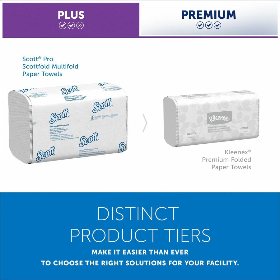 Scott® Pro Scottfold Multifold Paper Towels with Absorbency Pockets