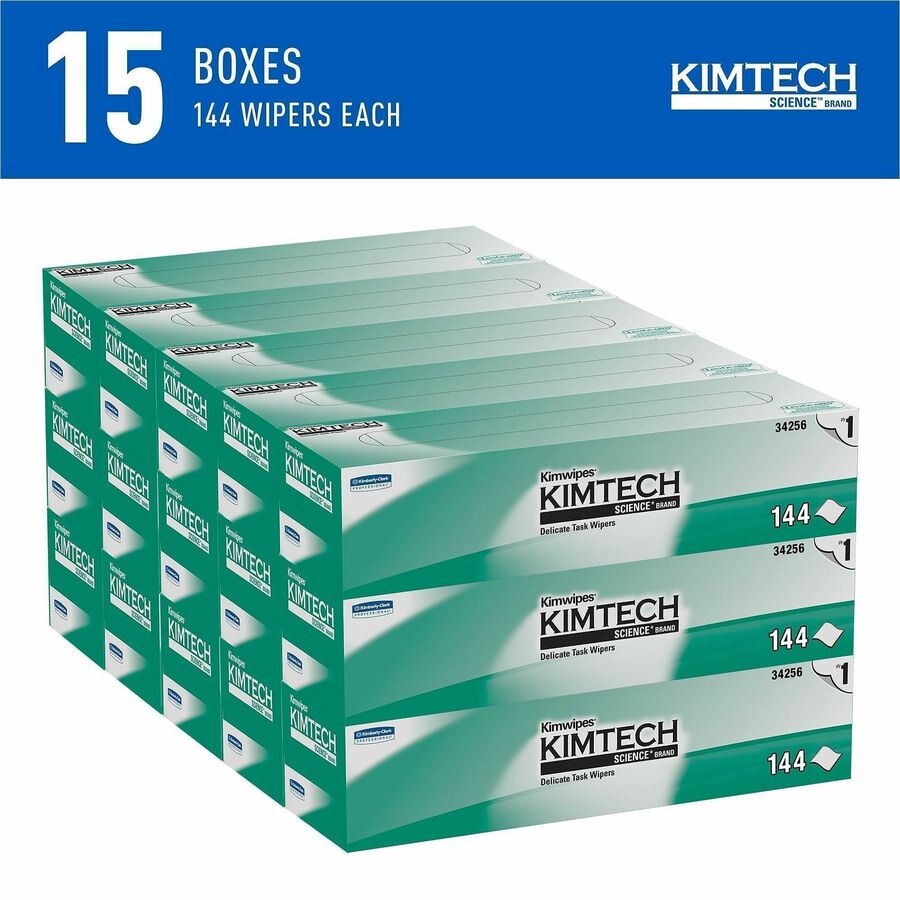 KIMTECH Science Kimwipes Delicate Task Wipers - Pop-Up Box