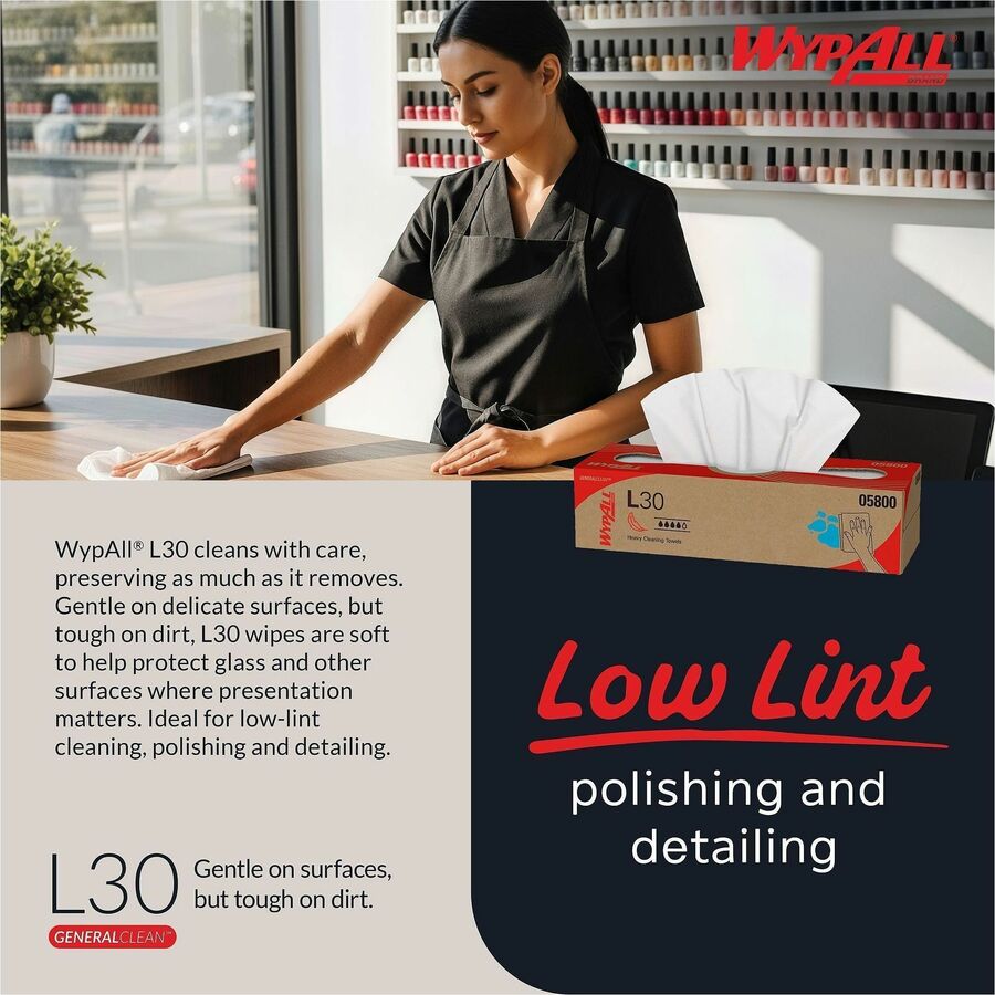 Wypall GeneralClean L30 Heavy Duty Cleaning Towels