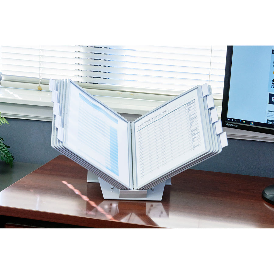 DURABLE Desk Reference System with Display Sleeves