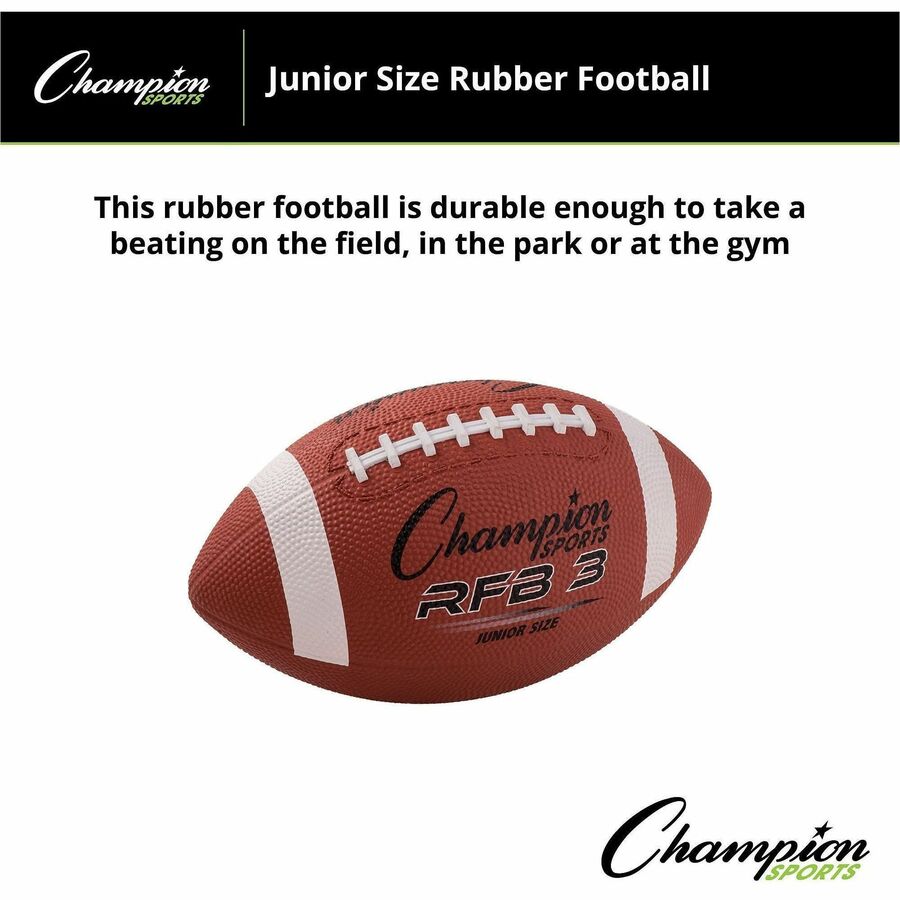 Champion Sports Junior Rubber Football