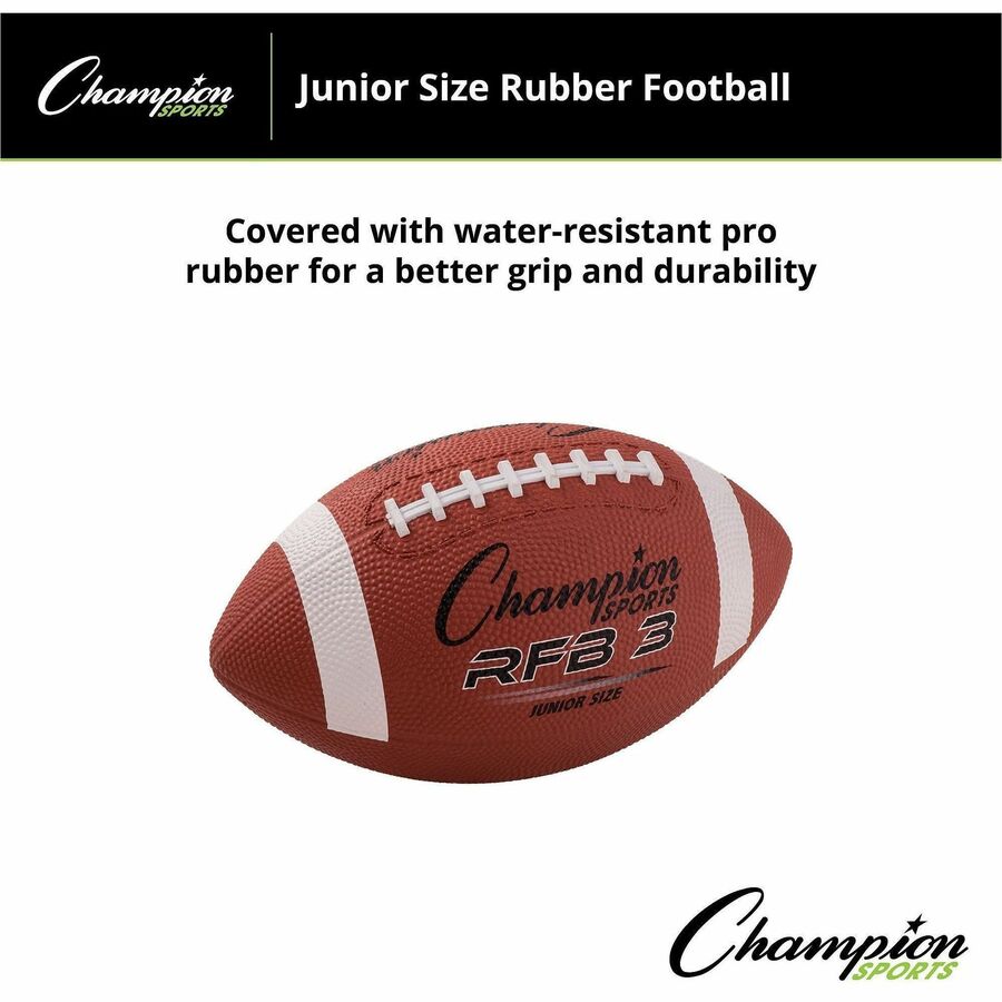 Champion Sports Junior Rubber Football