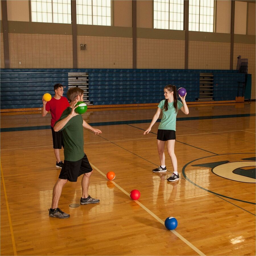 Champion Sports Rhino Skin Low Bounce Dodgeball Set