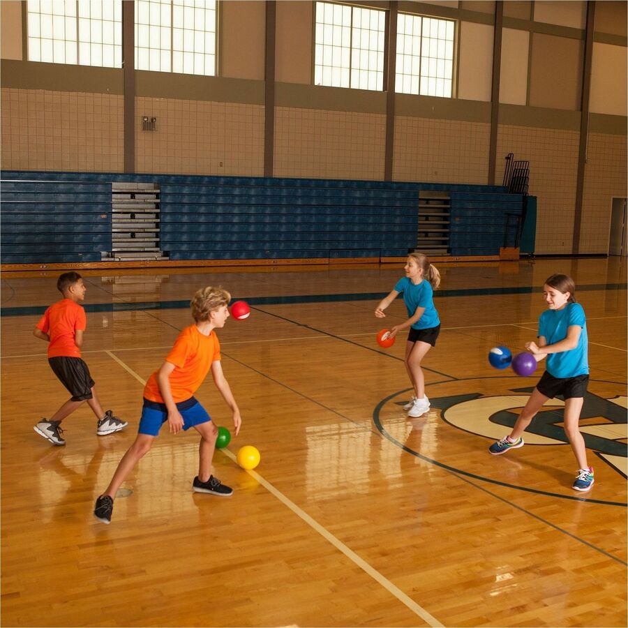 Champion Sports Rhino Skin Low Bounce Dodgeball Set