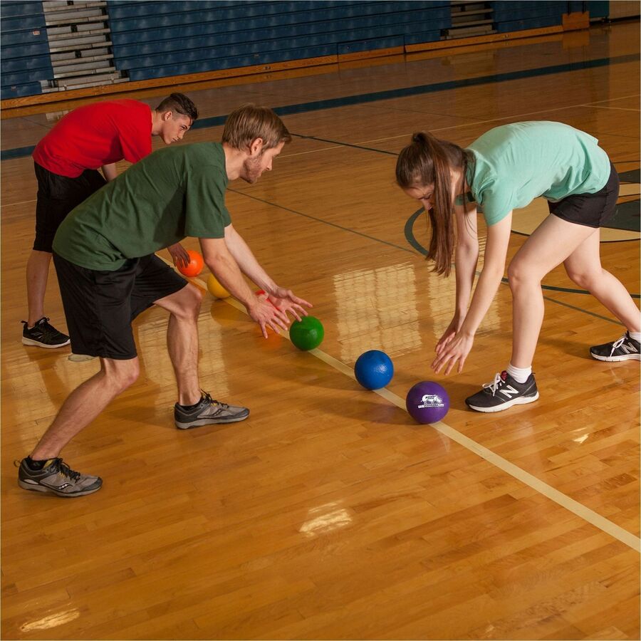 Champion Sports Rhino Skin Low Bounce Dodgeball Set