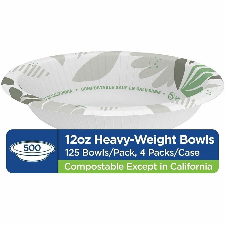 Dixie Ultra® Pathways 12 oz Heavyweight Paper Bowls by GP Pro