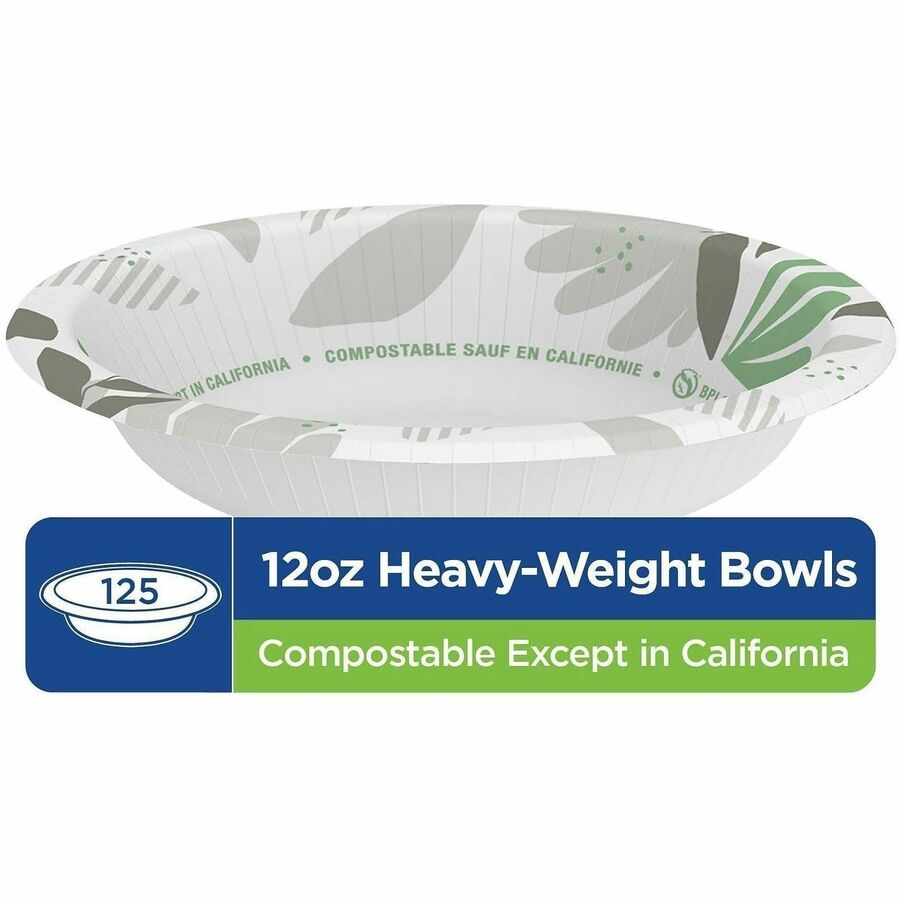 Dixie Ultra® Pathways 12 oz Heavyweight Paper Bowls by GP Pro