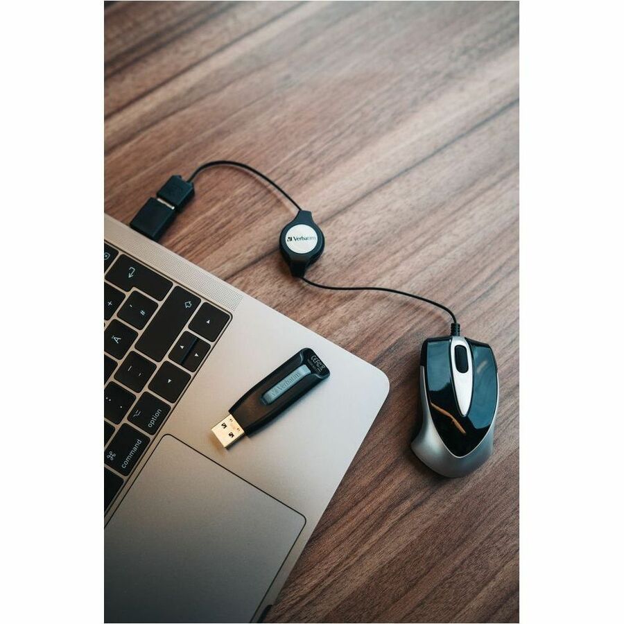 Verbatim 64GB Store 'n' Go V3 USB 3.2 Gen 1 Flash Drive - Gray