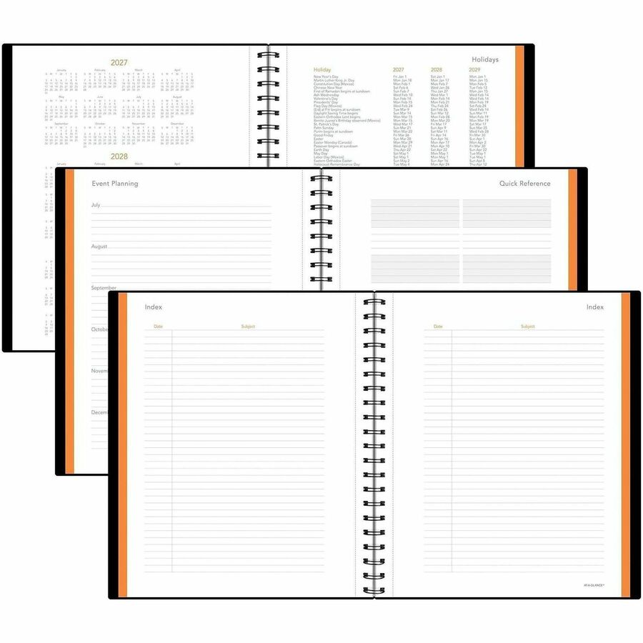 At-A-Glance Plan. Write. Remember. Undated Planning Notebook with Reference Calendars