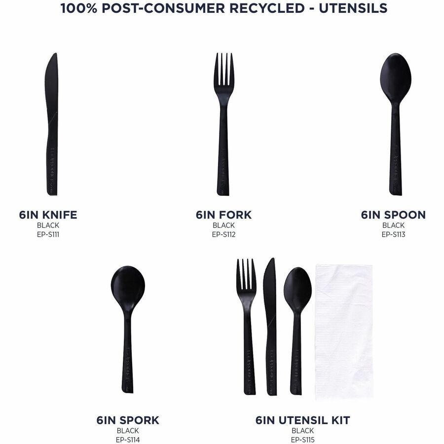 Eco-Products 6" Recycled Polystyrene Spoons