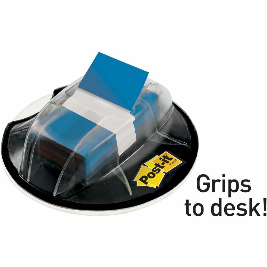 Post-it® Flags in Desk Grip Dispenser