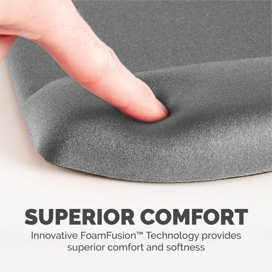 Fellowes PlushTouch Microban Mouse Pad Wrist Rest