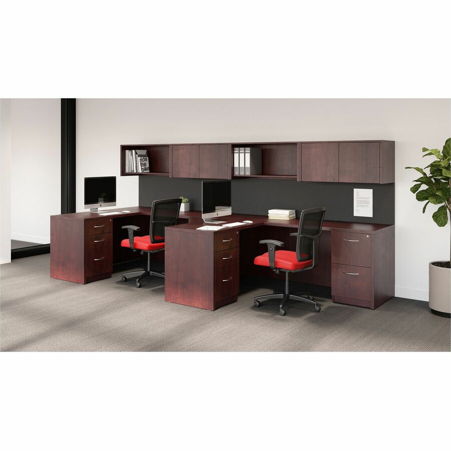 Lorell Essentials File/File Fixed File Cabinet