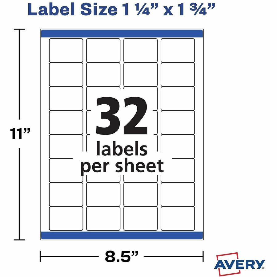 Avery® Removable Durable Rectangle Labels