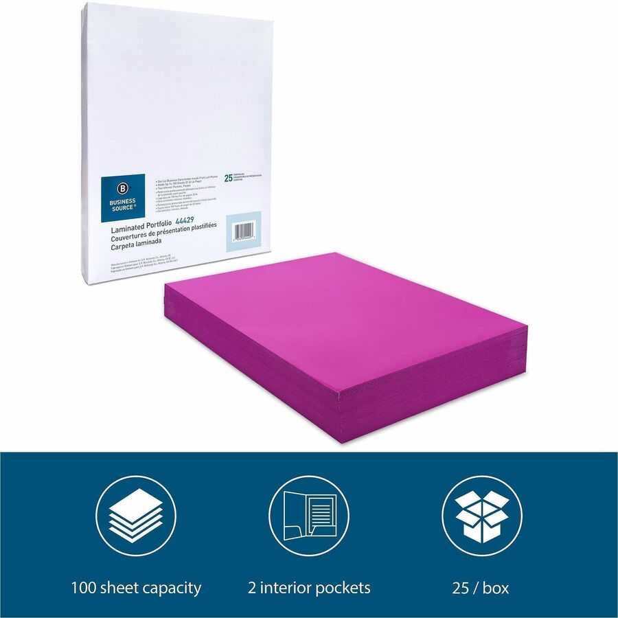 Business Source Letter Pocket Folder