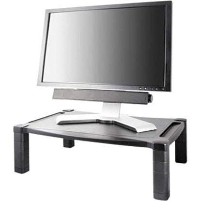 Kantek Extra-Wide Single-Level Height-Adjustable Monitor Stand