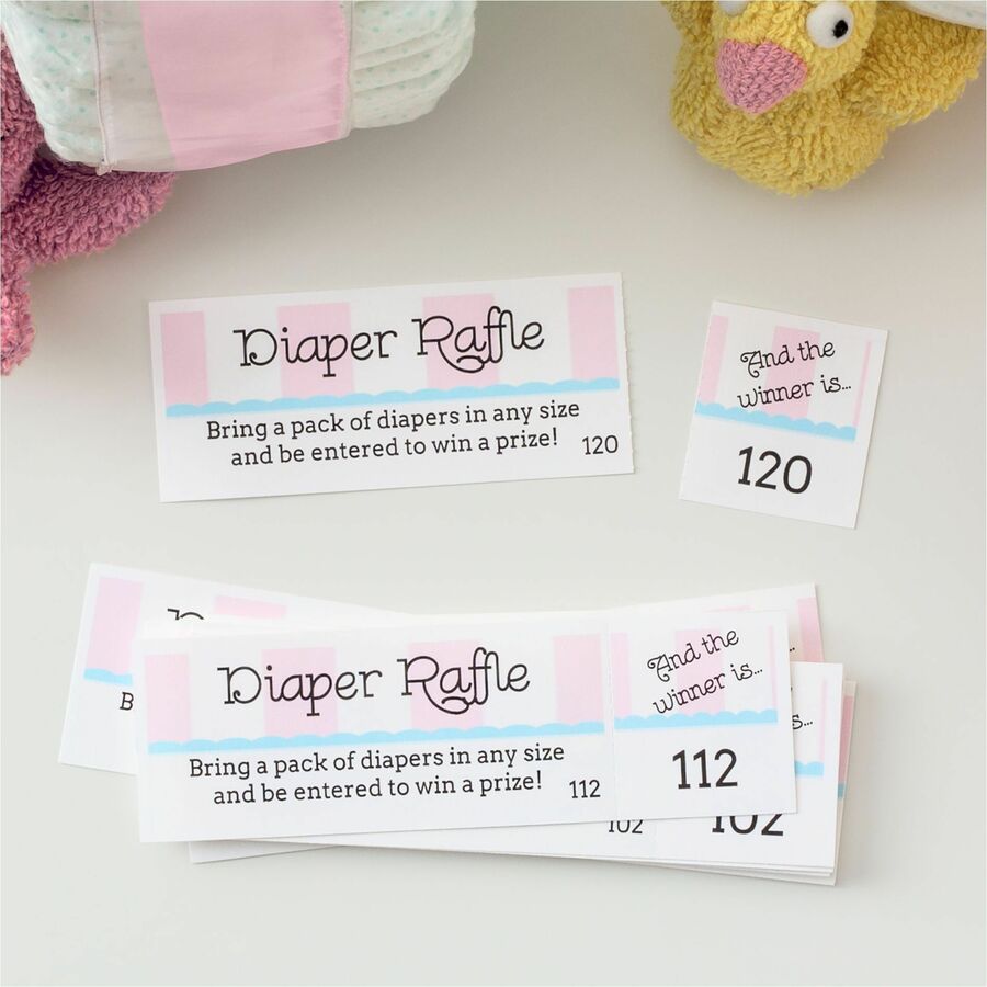 Avery Event Tickets with Tear-Away Stubs