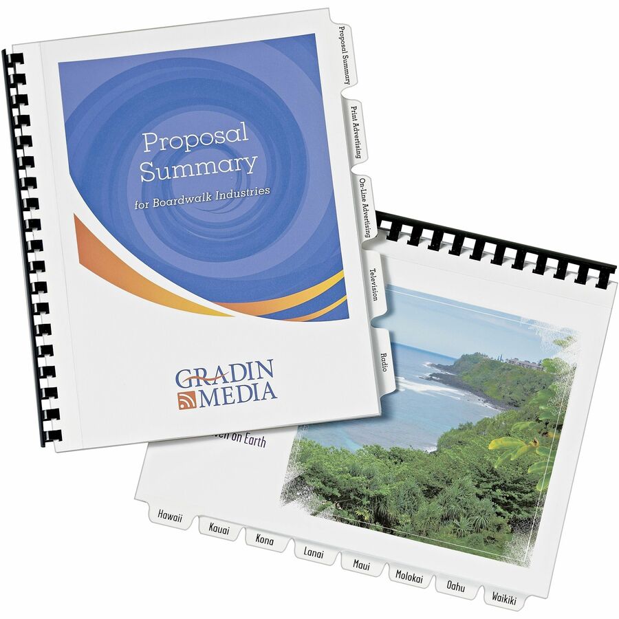 Avery® Unpunched Print-On Dividers