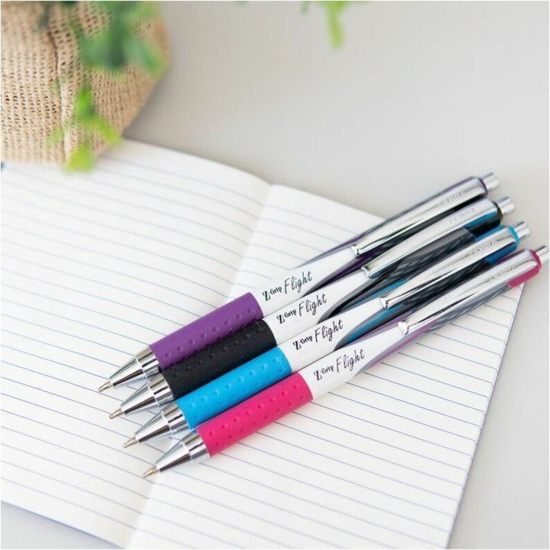 Zebra Z-Grip Flight Retractable Pens