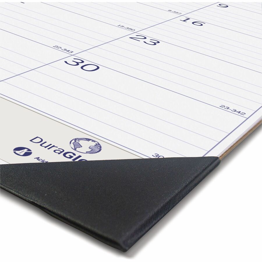 Blueline DuraGlobe Monthly Desk Pad Calendar