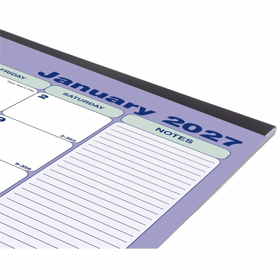 Brownline 12-Month Monthly Desk Pad/Calendar