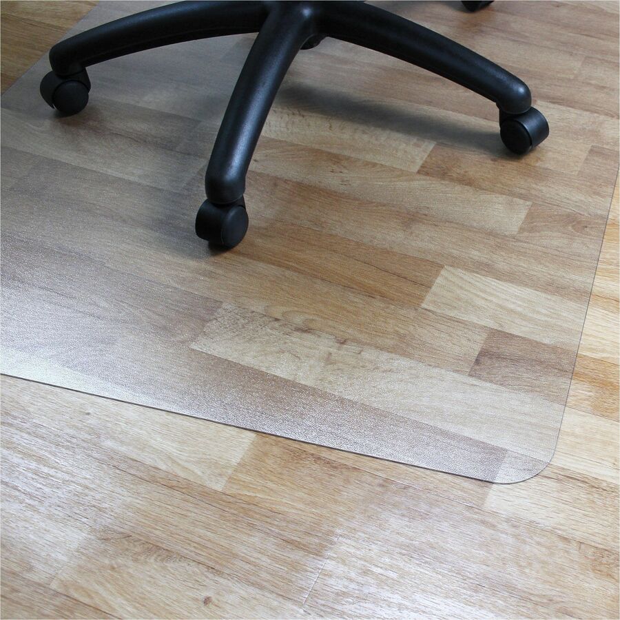 Floortex Phthalate-Free Vinyl Rectangular Chair Mat for Hard Floor - 48" x 60"
