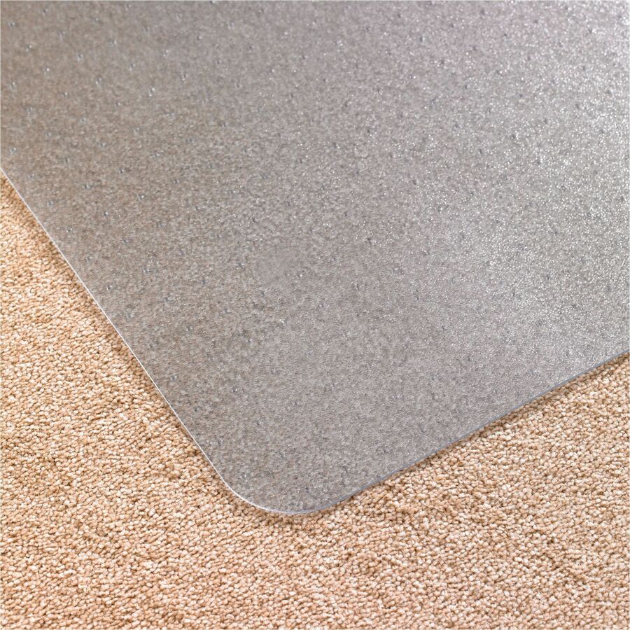 Floortex Phthalate-Free Vinyl Rectangular Chair Mat for Carpets up to 1/4" - 45" x 53"