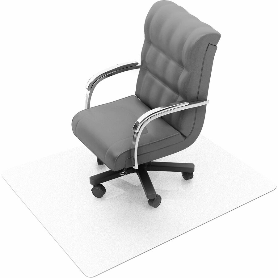 Floortex Phthalate-Free Vinyl Rectangular Chair Mat for Carpets up to 1/4" - 45" x 53"