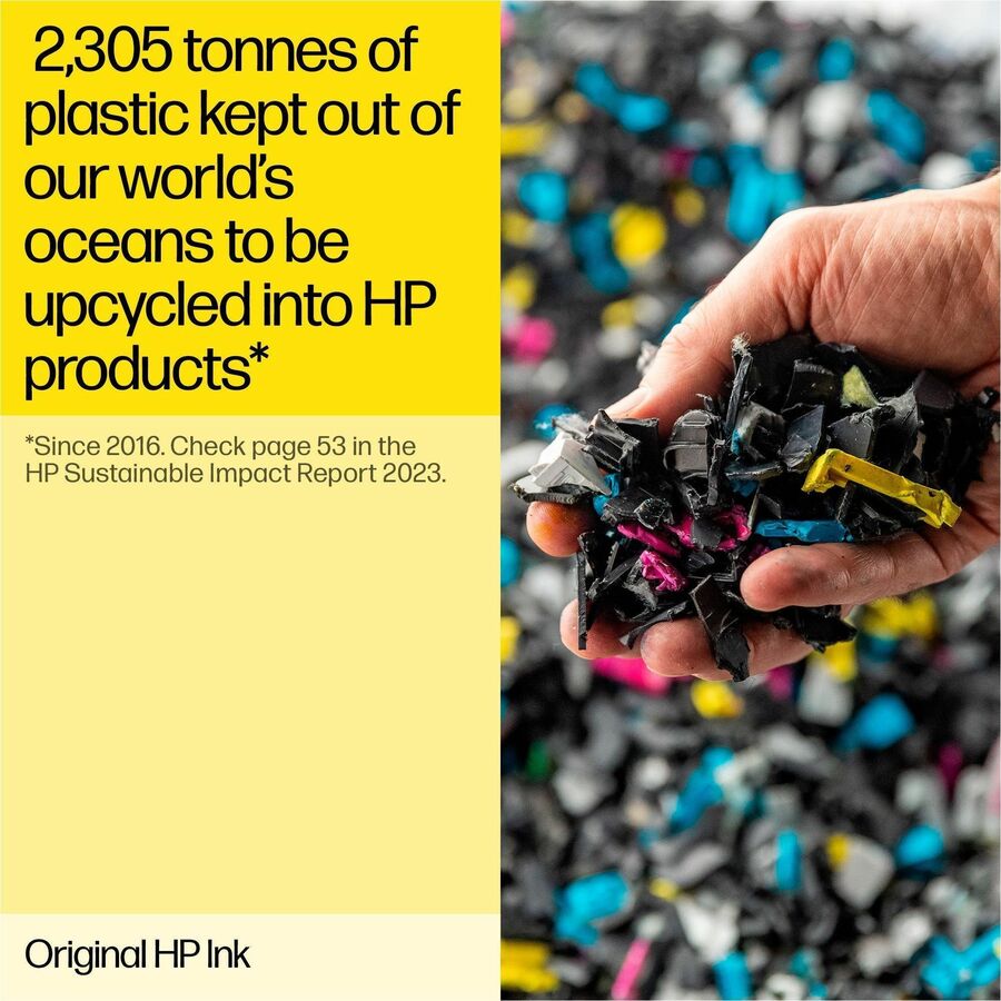 HP 970 (CN621AM) Original Standard Yield Inkjet Ink Cartridge - Single Pack - Black - 1 Each
