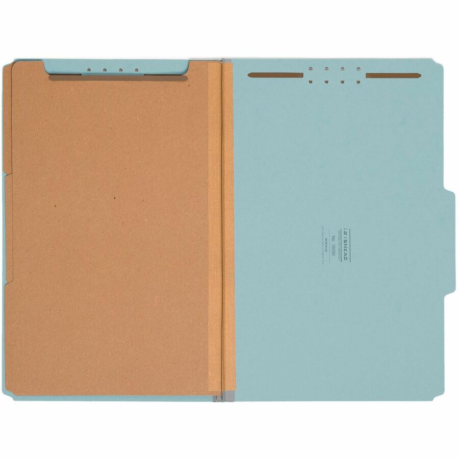 Smead 2/5 Tab Cut Legal Recycled Classification Folder