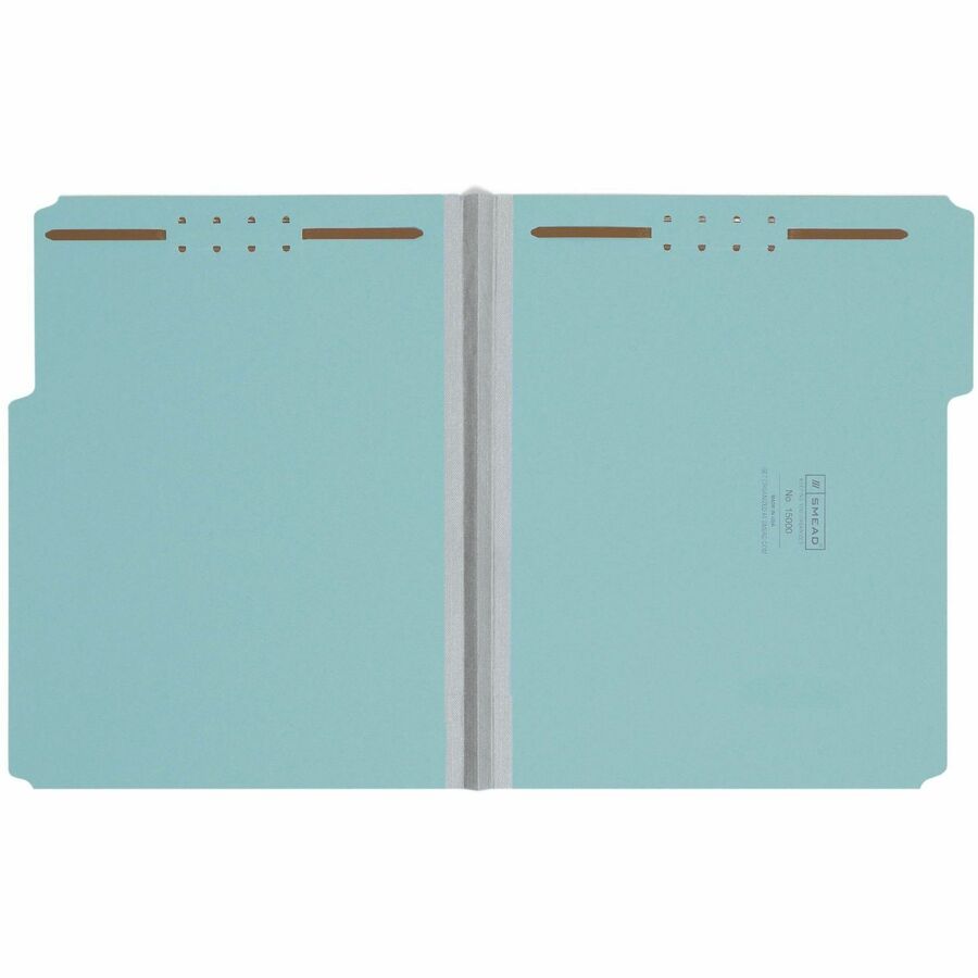 Smead 1/3 Tab Cut Letter Recycled Fastener Folder