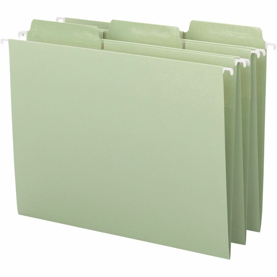 Smead FasTab 1/3 Tab Cut Letter Recycled Hanging Folder