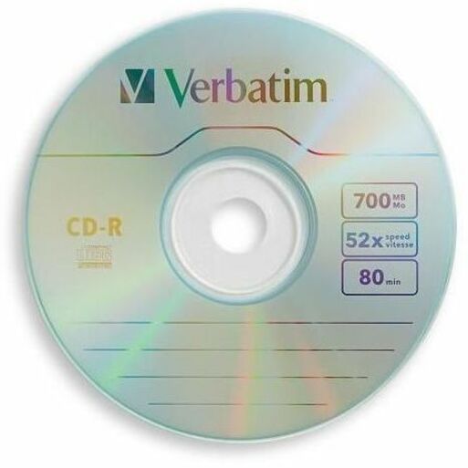Verbatim 94691 CD Recordable Media - CD-R - 52x - 700 MB - 50 / Pack