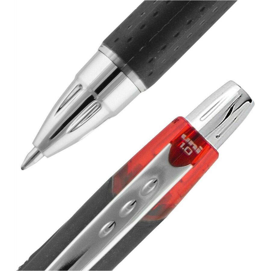 uniball™ Jetstream RT Retractable Ballpoint Pen, Medium Point (1.0mm), Red, 12 Pack