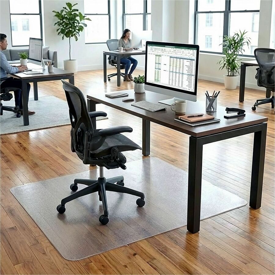 Lorell Rectangular Chair Mat for Hard Floors - 36" x 48"