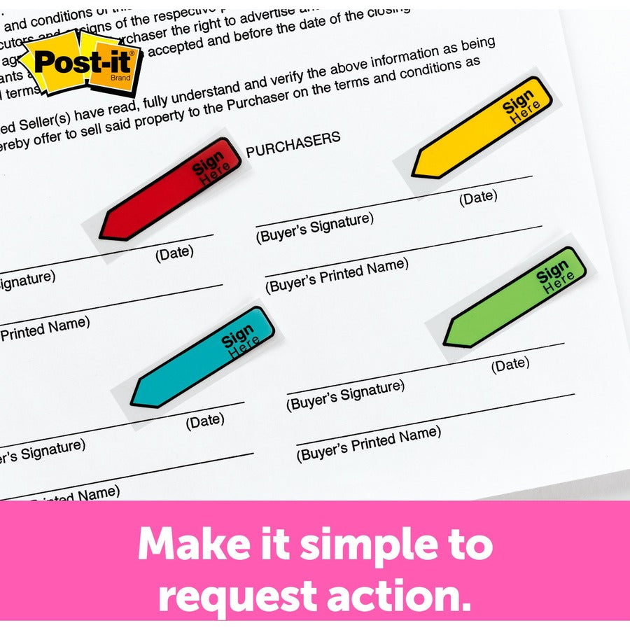 Post-it® Arrow Message Flags