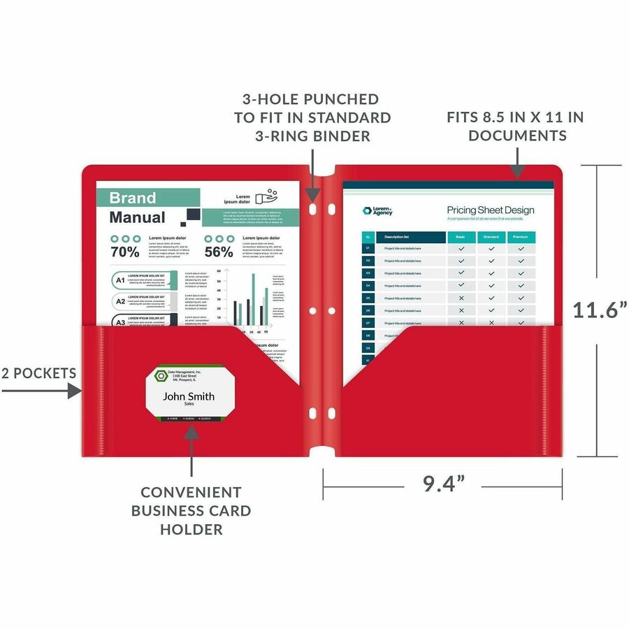 C-Line Letter Portfolio
