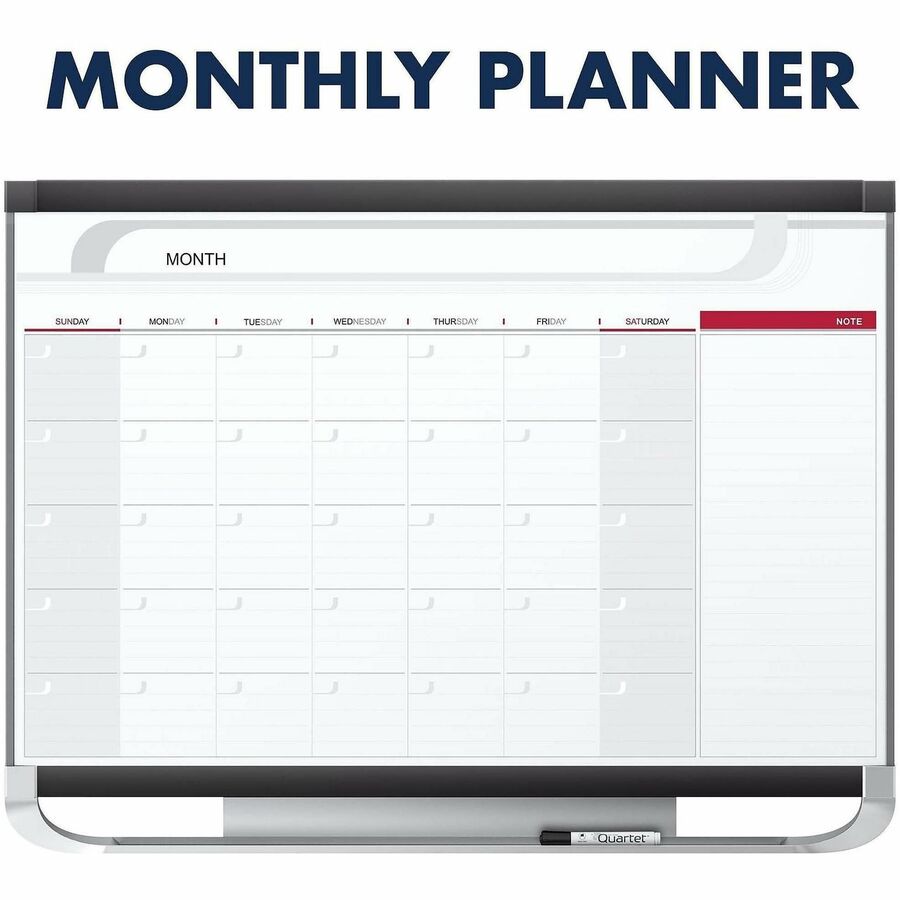 Quartet Prestige 2 Magnetic Monthly Calendar Board