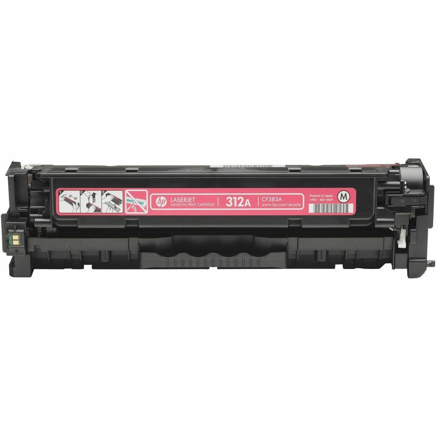 HP 312A Original Laser Toner Cartridge - Single Pack - Magenta - 1 Each