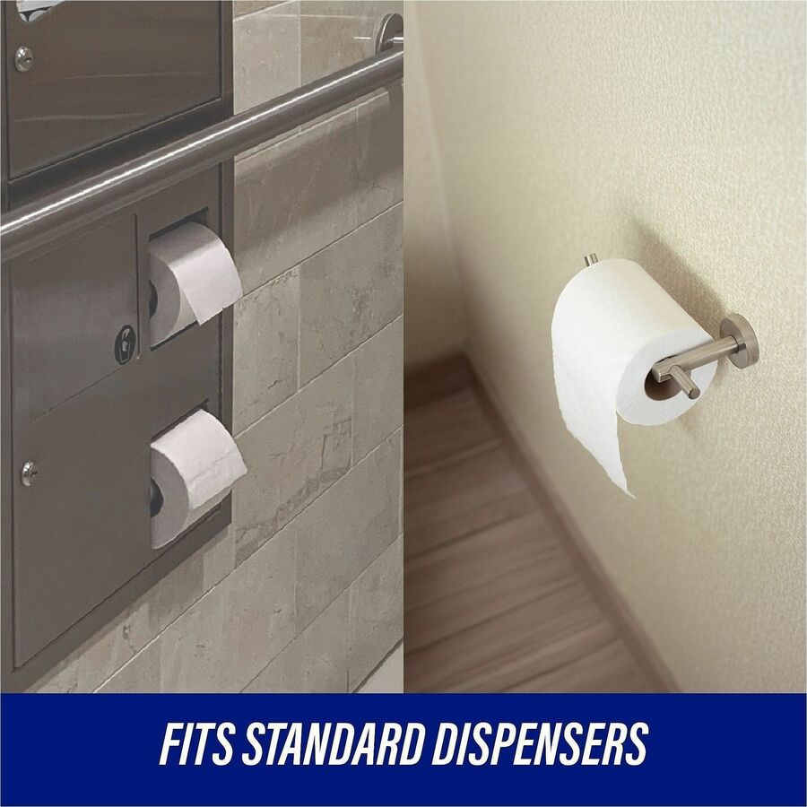 Genuine Joe 2-ply Standard Bath Tissue Rolls
