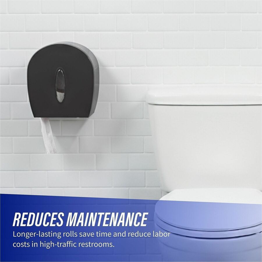 Genuine Joe 2-ply Jumbo Roll Dispenser Bath Tissue