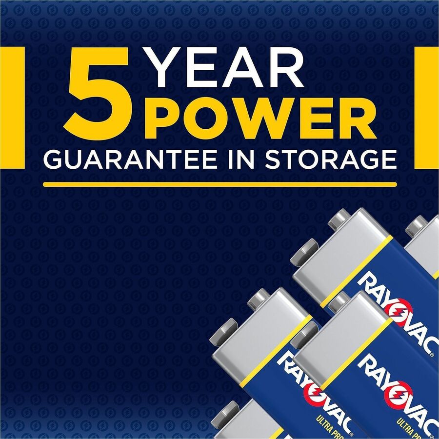 Rayovac 9-Volt Ultra-Pro Alkaline Battery