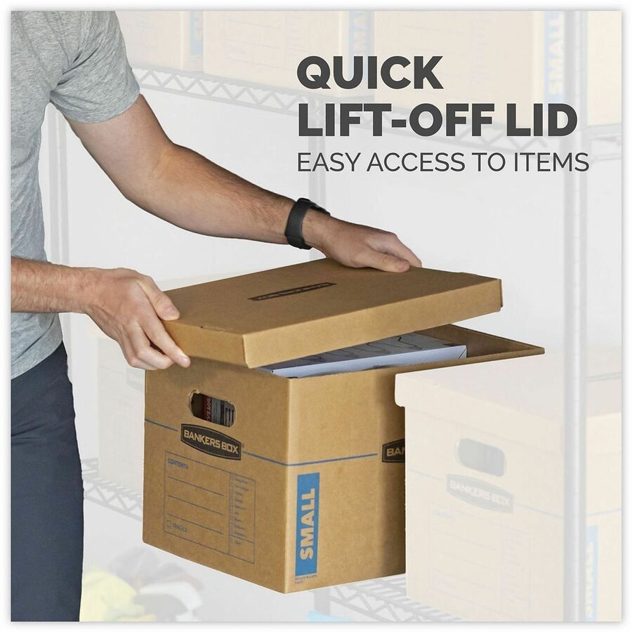 Fellowes Bankers Box SmoothMove Classic Moving Boxes, Medium