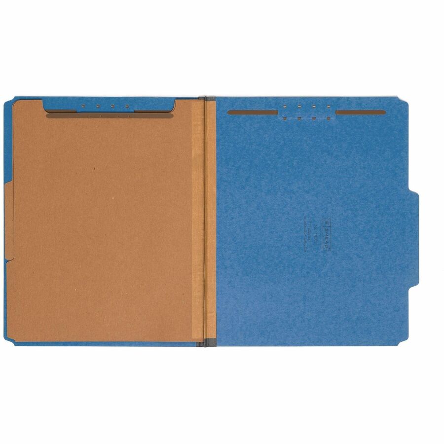 Smead 2/5 Tab Cut Letter Recycled Classification Folder