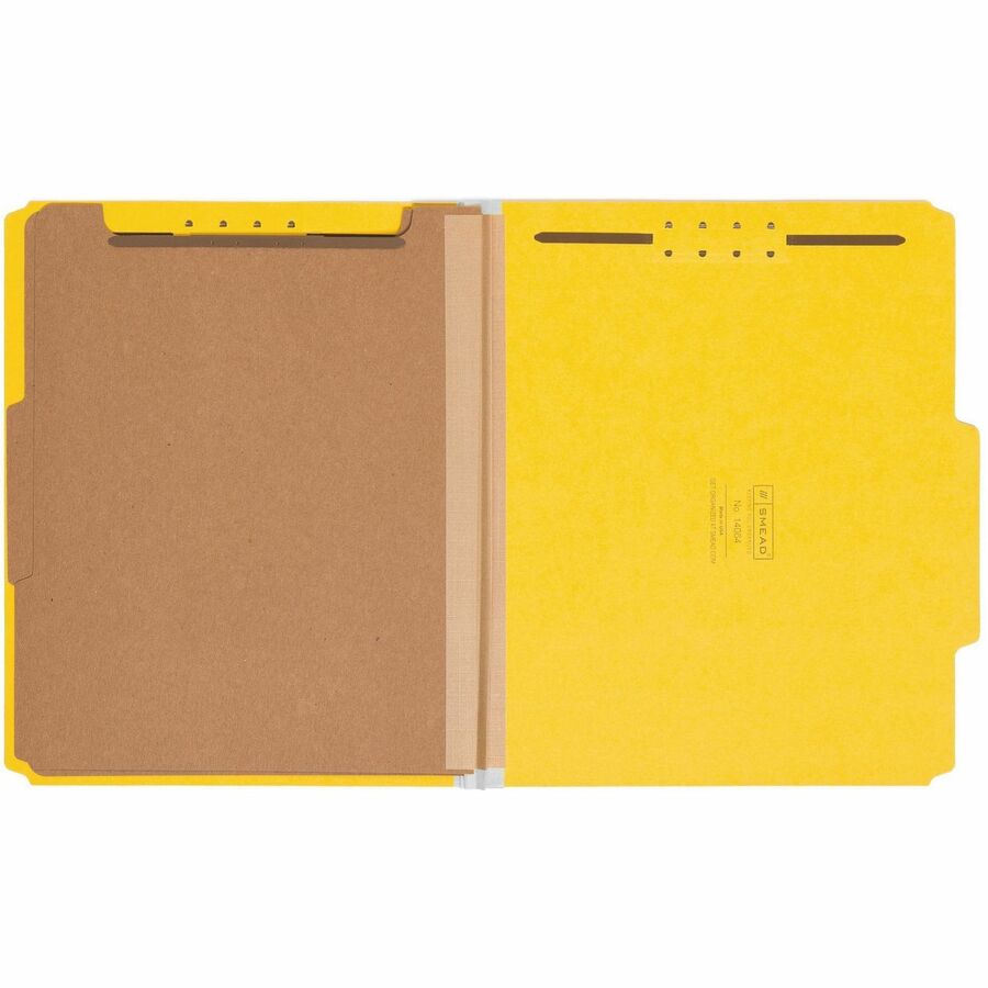 Smead 2/5 Tab Cut Letter Recycled Classification Folder