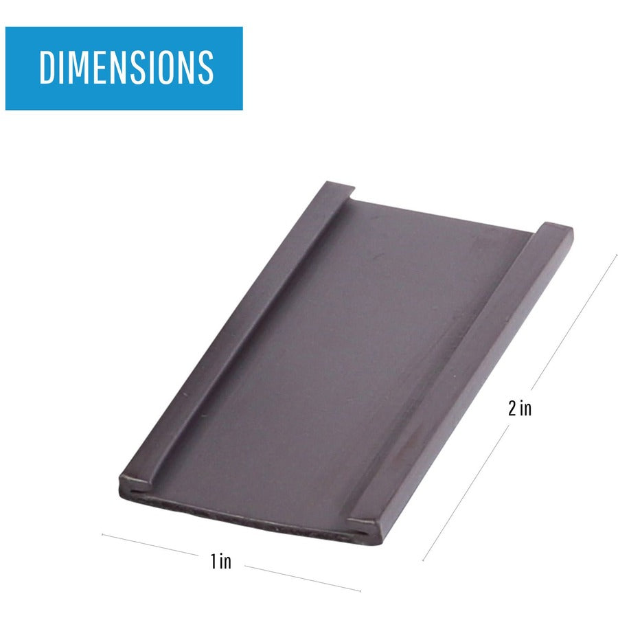 MasterVision 2"x1" Magnetic Data Cards