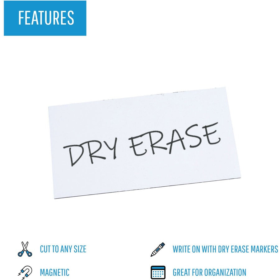 MasterVision Magnetic Dry Erase Roll