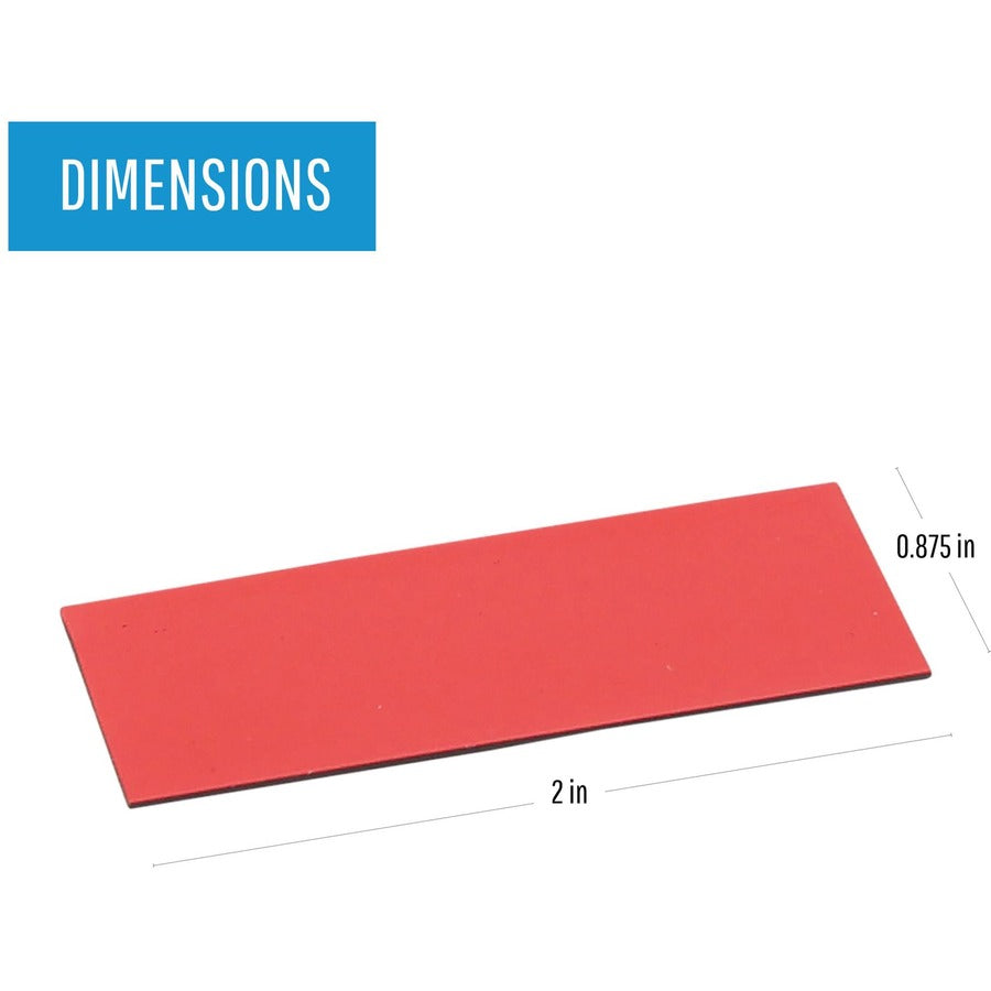 MasterVision 2" Magnetic Dry Erase Strips